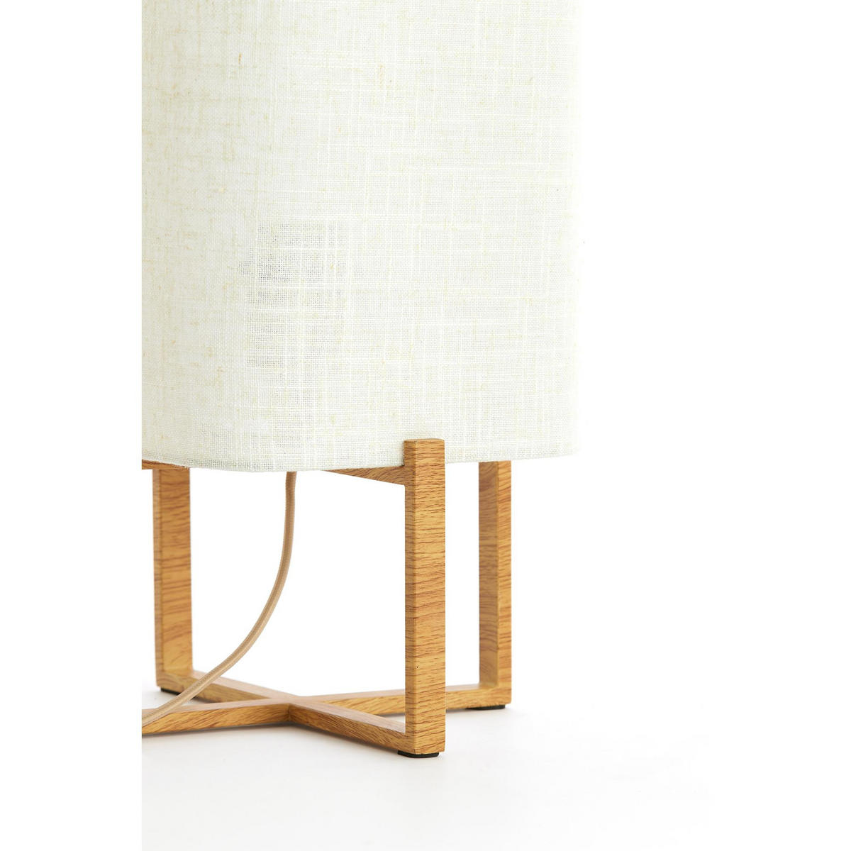 TISCHLAMPE Wyn Braun 21.5/21.5/50.5 cm - Braun, Metall (21.5/21.5/50.5cm) - Light & Living