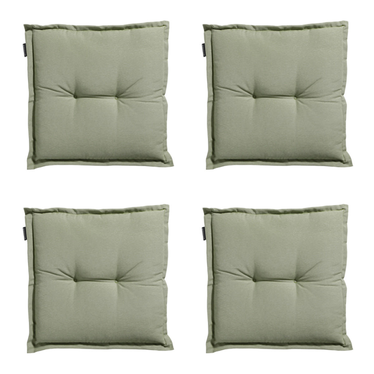 SITZKISSEN Panama 50/50 cm 4er-Set - Hellgrün, Textil (50/5/50cm) - Madison