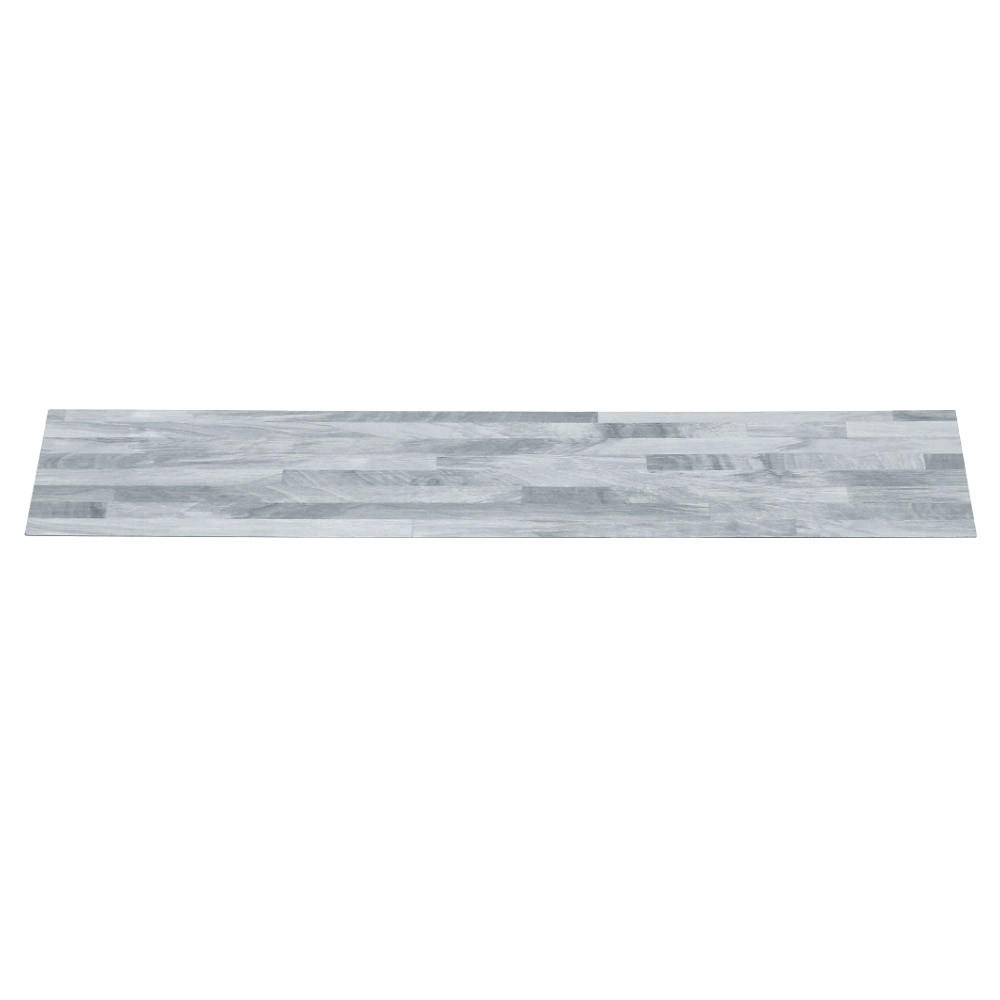 VINYLBODEN 5m²/36-TLG. selbstklebend PVC - Hellgrau, Kunststoff (0.2/91.5/15.2cm) - Livingandhome