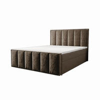 POLSTERBETT Aura Beige 180x200 cm - Beige, Textil (180/200cm) - B&B Home