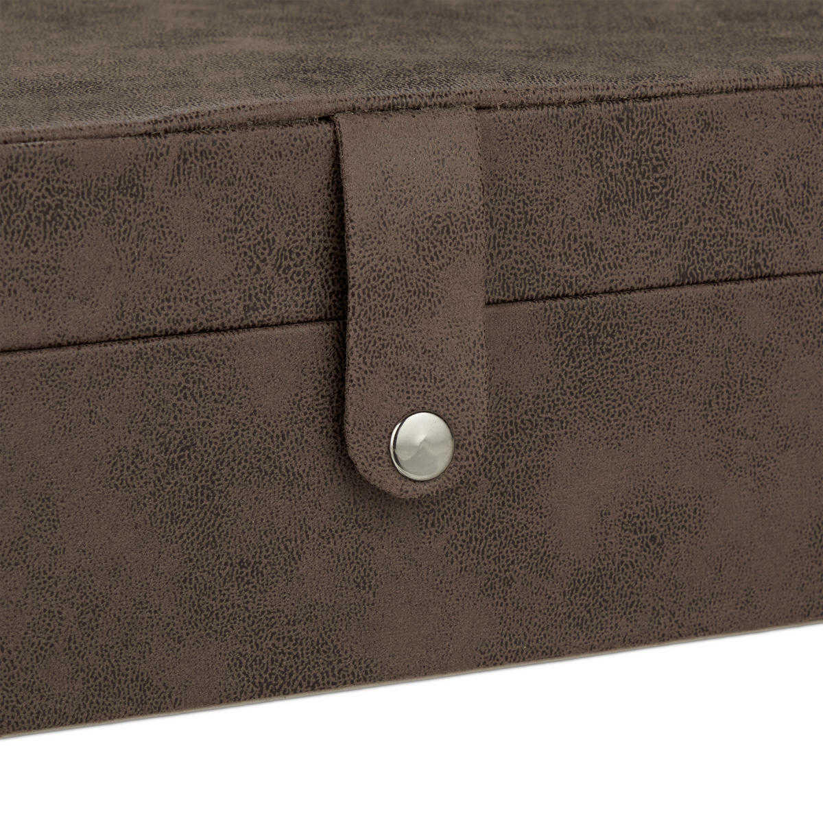 SCHMUCKKÄSTCHEN - Braun, Holzwerkstoff/Wellpappe (29/10/20cm) - Relaxdays