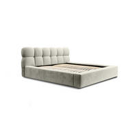 POLSTERBETT Grove In Ditra Komplettset - Creme, Holzwerkstoff/Textil (140/200cm) - Fun Möbel