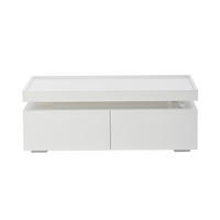COUCHTISCH Weiß 95/45/35 cm - Weiß, Holzwerkstoff (45/95/35cm) - PANGIVO