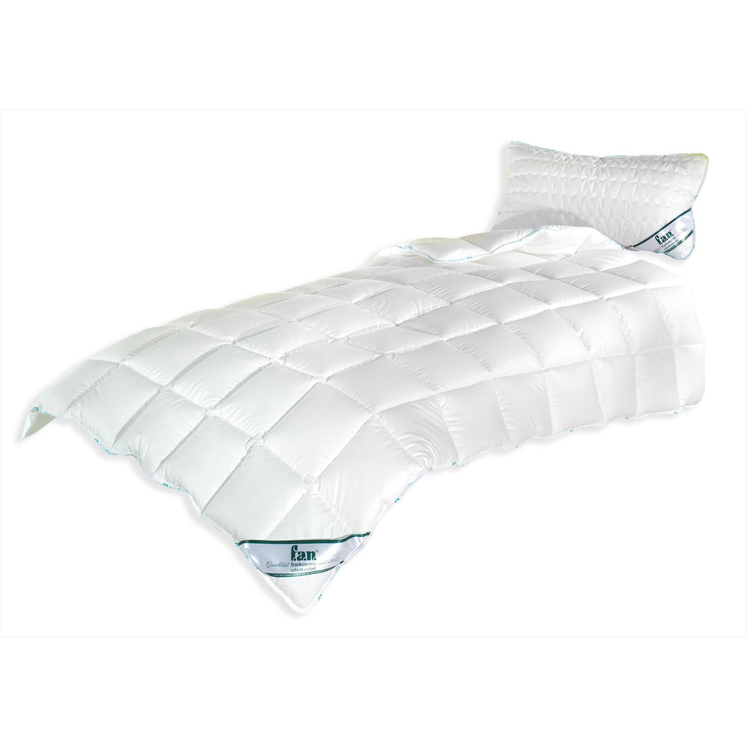 BETTDECKE f.a.n. Medisan - Weiß, Textil (200/135cm) - f.a.n. frankenstolz