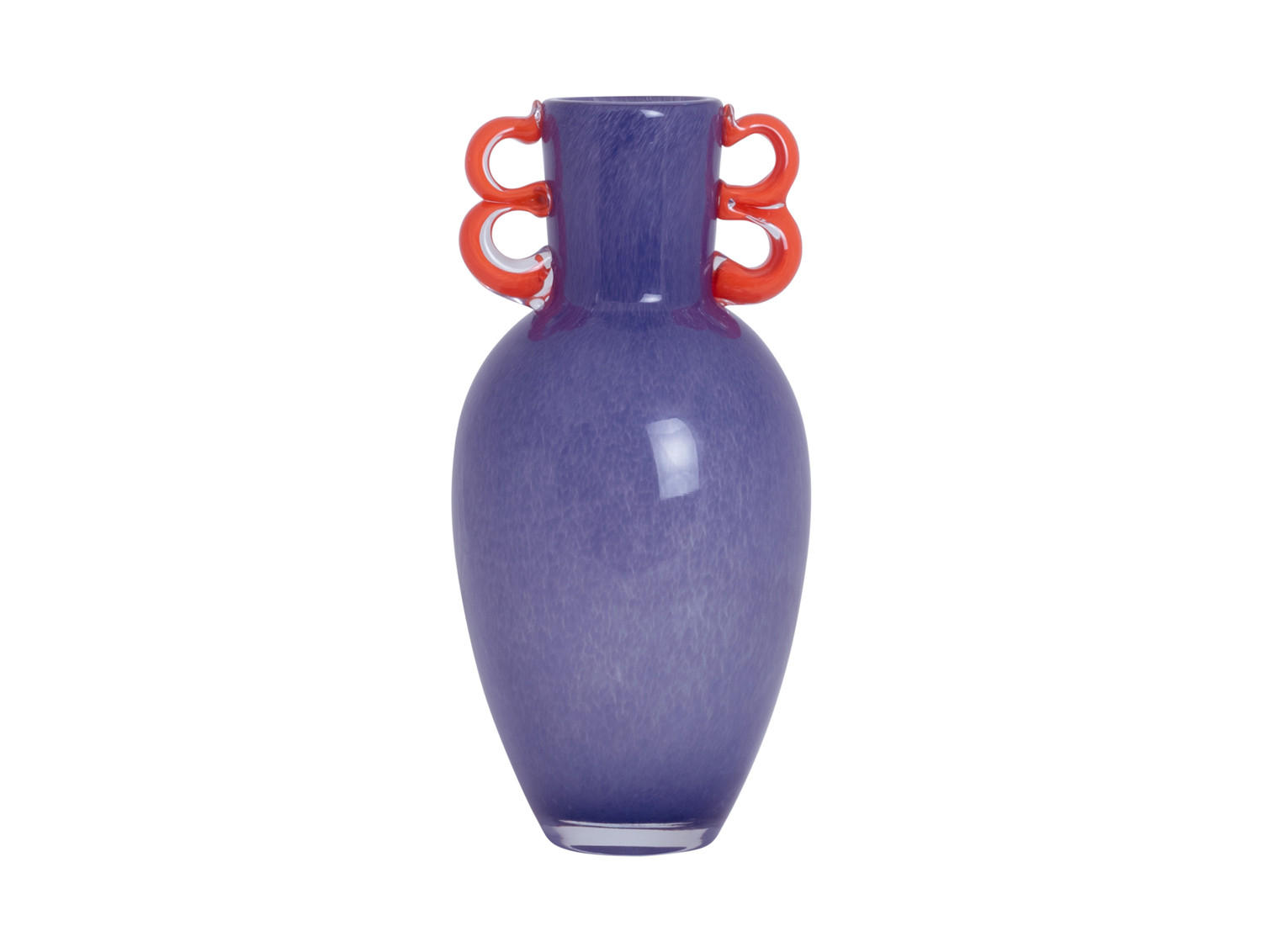 VASE Fiesta 14/14/30 cm - Lila, Glas (14.5/30cm) - Present Time