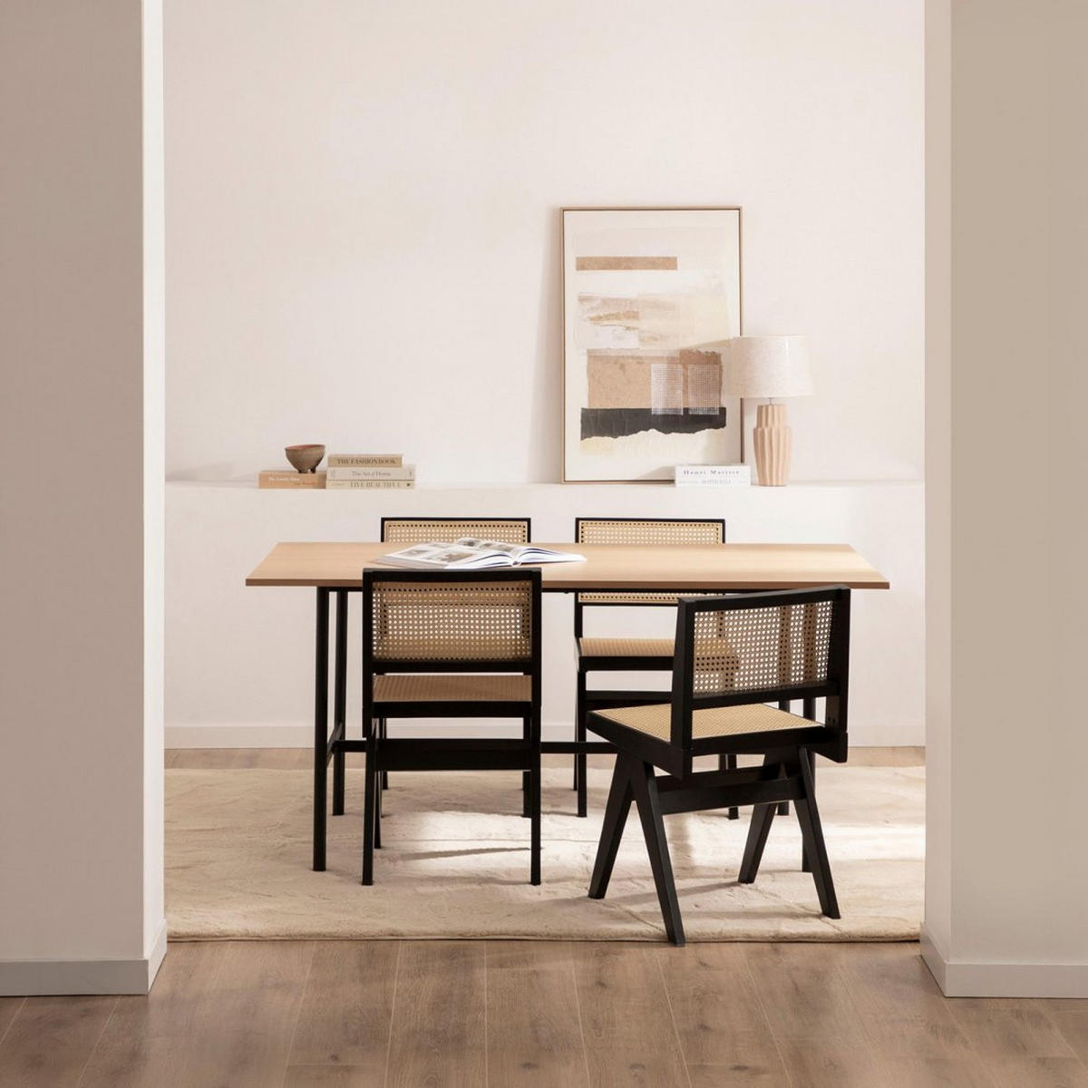 ESSTISCH Beka Natürlich 160 cm x 75 cm - Naturfarben, Holzwerkstoff (90/160/75cm) - Klast Home