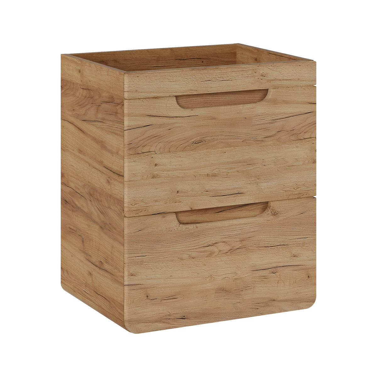 WASHTISCHKOMBI ARVIDA SET1 Eiche - Eichefarben, Glas/Holzwerkstoff (60/59/46cm) - Komodee
