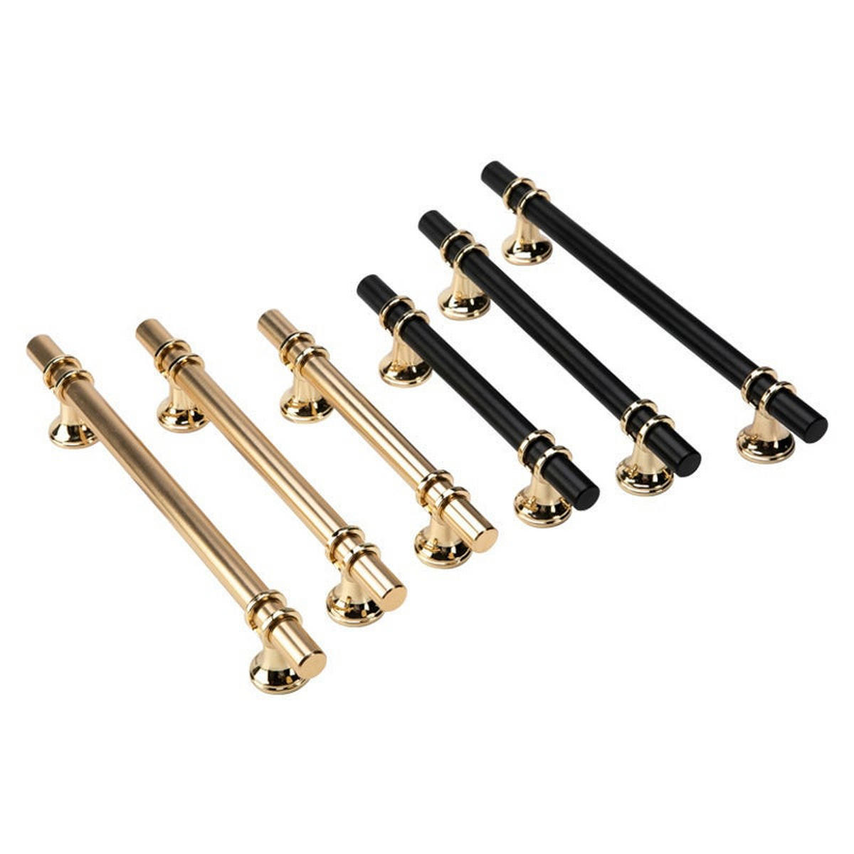 MÖBELGRIFF Gold 6er-Set 192 mm - Goldfarben, Metall (3.2/3/30cm)