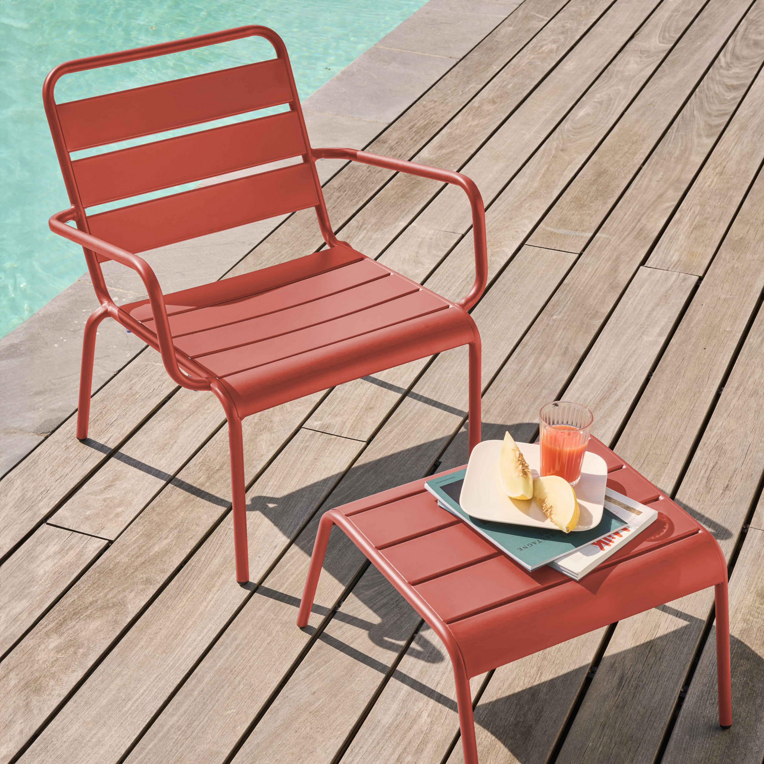 Oviala RELAXSESSEL Pink 60cm × 64cm × 72cm
