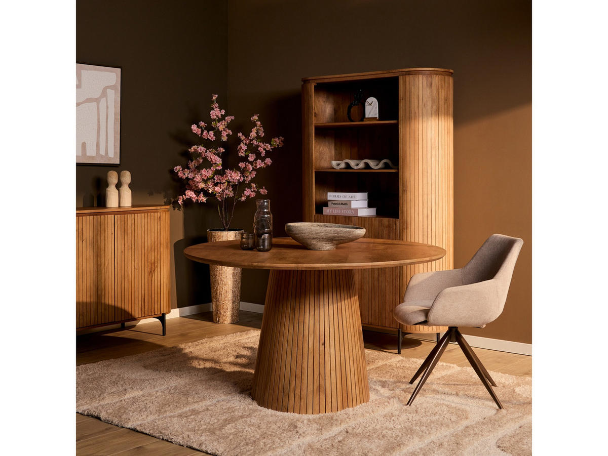 ESSTISCH Helena Durchmesser 150 cm Natur - Naturfarben, Holz (150/150/76cm) - Villa Möbel