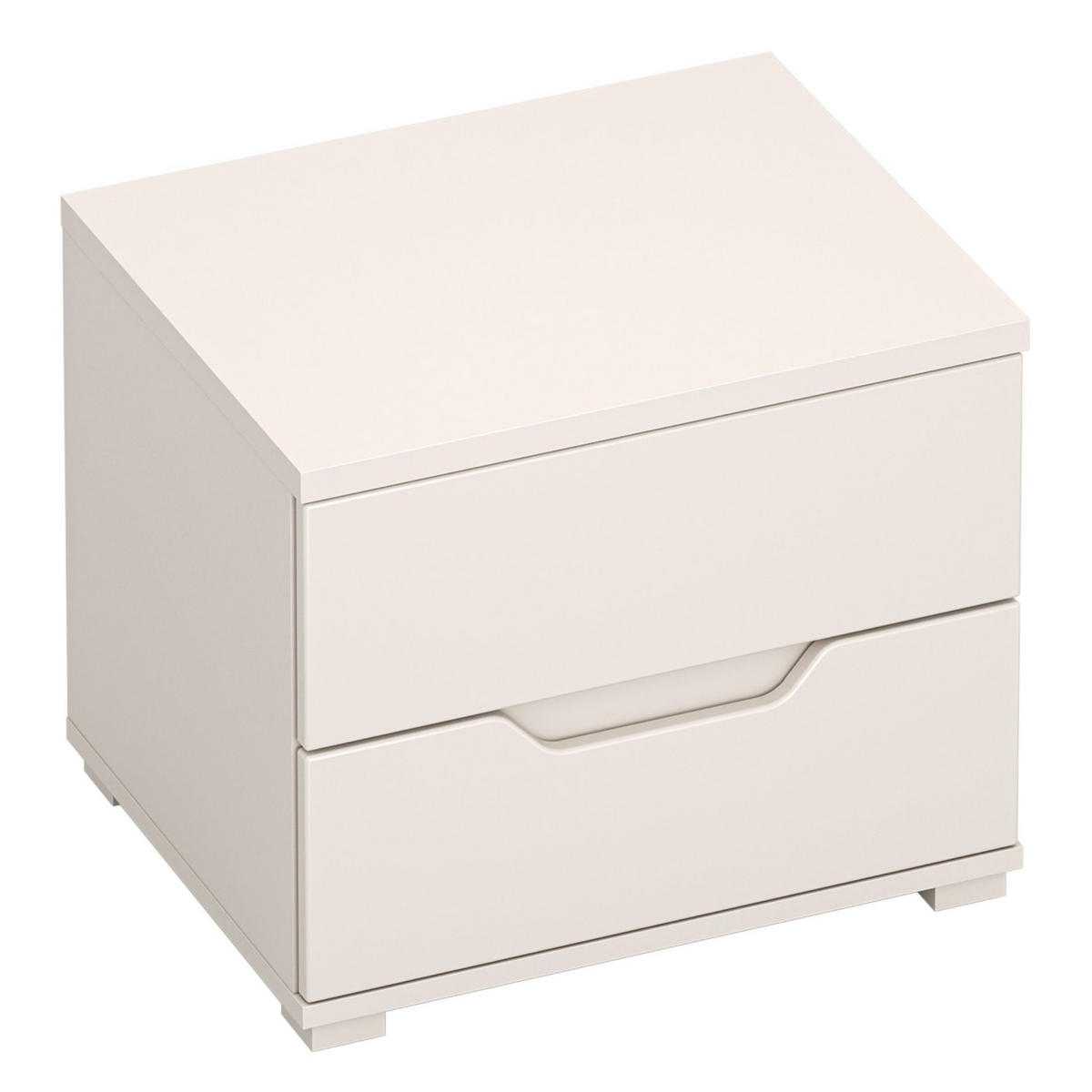 NACHTTISCH Valles Kaschmirgrau 50 cm - Taupe, Holzwerkstoff/Kunststoff (50.1/42/40cm) - Selsey