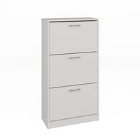 DULAP PENTRU ÎNCĂLȚĂMINTE Alb 60/116/28 - alb, compozit lemnos (60/116/28cm) - RAUMHIRSCH FURNITURE