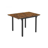ESSTISCH KÜCHENTISCH - Braun, Holzwerkstoff (120/78/77cm) - Hansiro