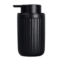 SEIFENSPENDER Keramik Schwarz 320 ml - Schwarz, Keramik (8/14/8cm)