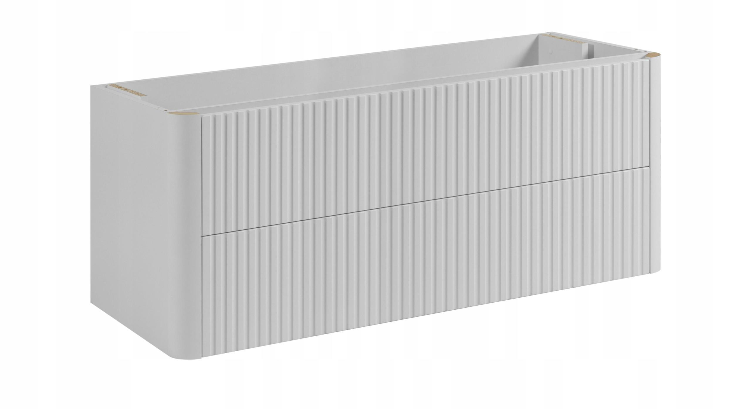 Rodan Waschbeckenunterschrank Weiß 120x48.4x43.7 cm