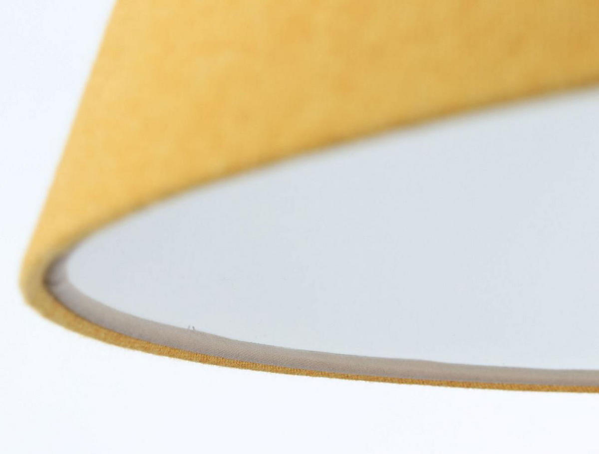 HÄNGELEUCHTE Weiß 50/27 cm - Gelb, Kunststoff (50/1.3/27cm) - ONZENO