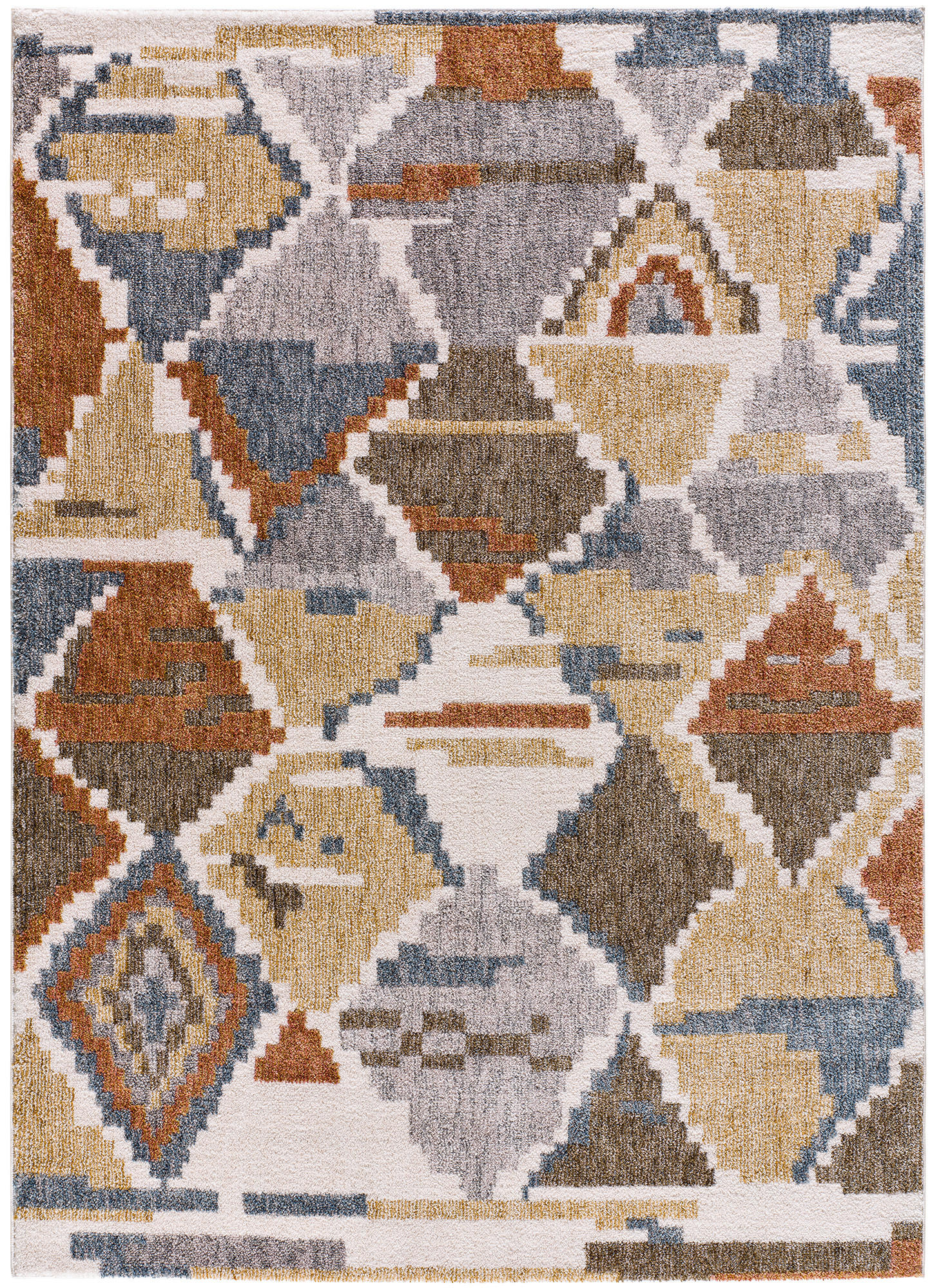 WEBTEPPICH Mehrfarbig Picasso 120/170 cm - Multicolor, Naturmaterialien/Textil (120/170cm) - Atticgo