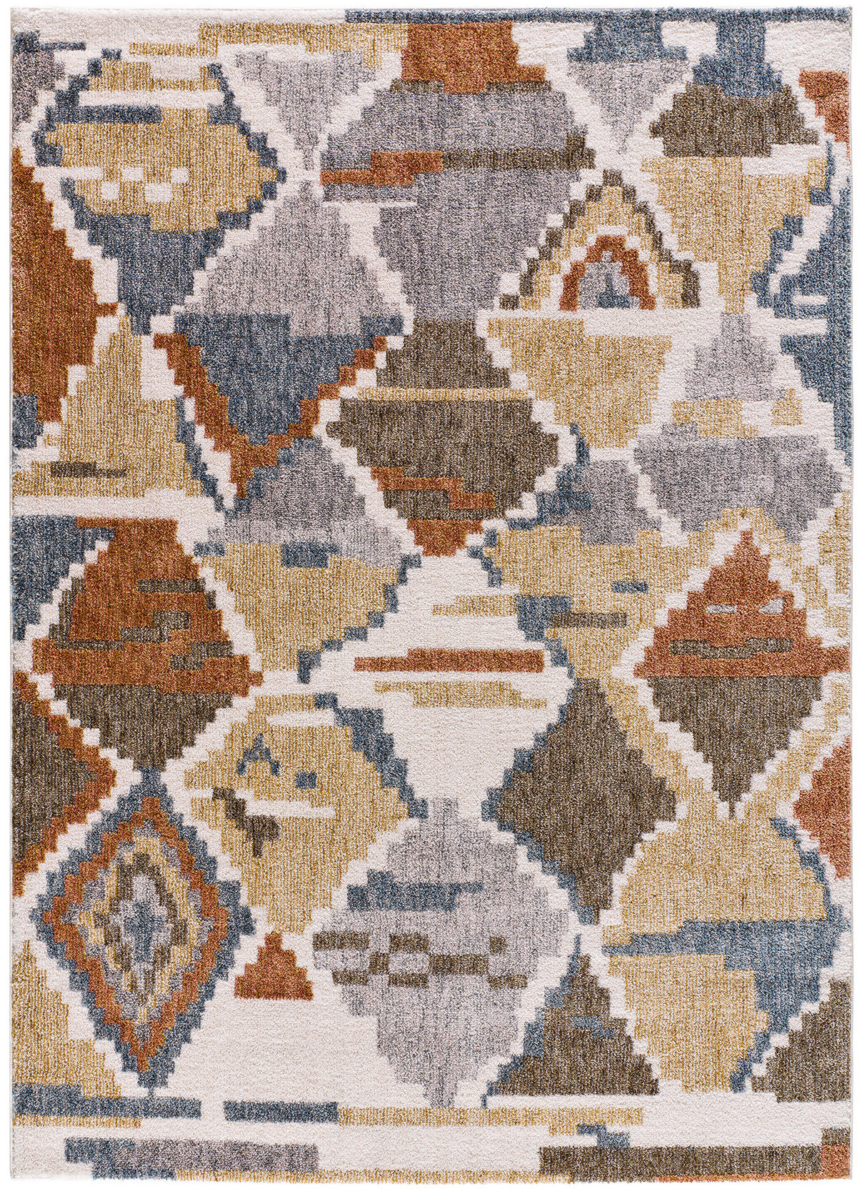 WEBTEPPICH Mehrfarbig Picasso 80/150 cm - Multicolor, Naturmaterialien/Textil (80/150cm) - Atticgo