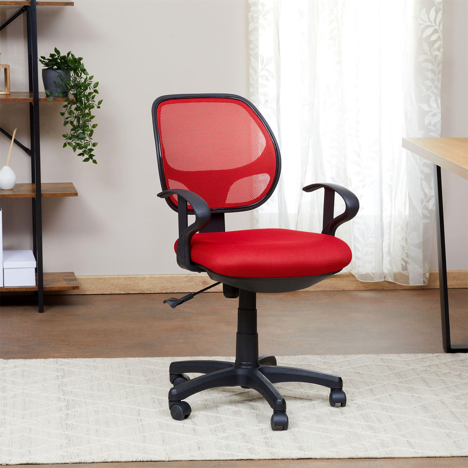 KINDERDREHSTUHL COOL - Rot, Textil (58/97/58cm) - IDIMEX