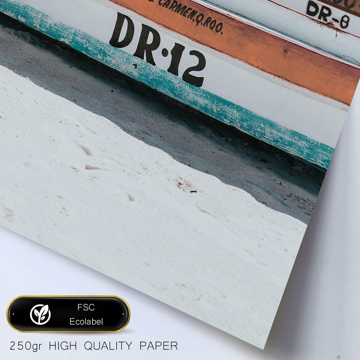 POSTER Set Mit 6 Kuba Wandbild A3 & A4 Rahmenlos - Klar, Papier (29/3cm) - Nacnic