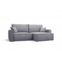 ECKSOFA mit Schlaffunktion Grau - Grau, Textil (244/148cm) - Furnisell