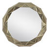 WANDSPIEGEL Ø65 cm rund Gold aus Glas und Aluminium Metallrahmen - Goldfarben, Metall (65/8/65cm) - WOMO-DESIGN