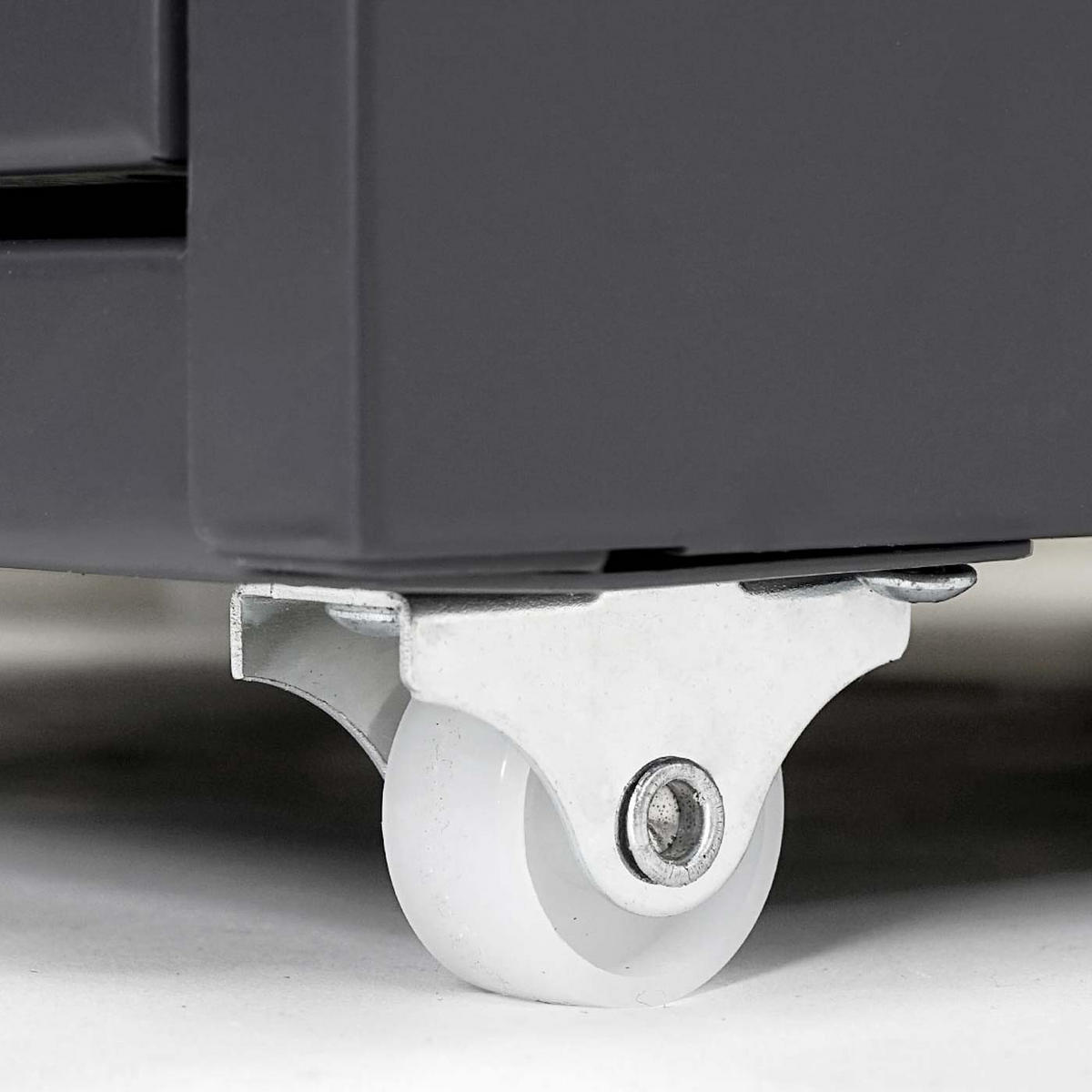 ROLLCONTAINER Housten 69x28x41cm 6 Schubladen Dunkelgrau - Dunkelgrau, Metall (28/69/41cm) - PROREGAL