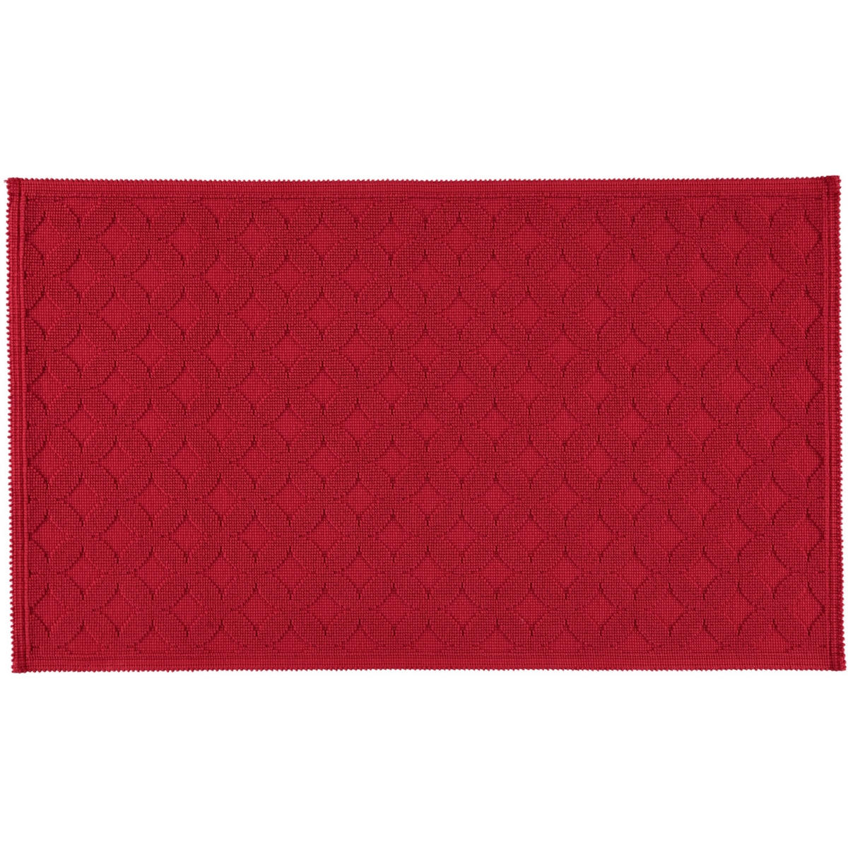 BADEMATTEN SEASIDE CARDINAL - 349 - Rot, Textil (70/120cm) - Rhomtuft
