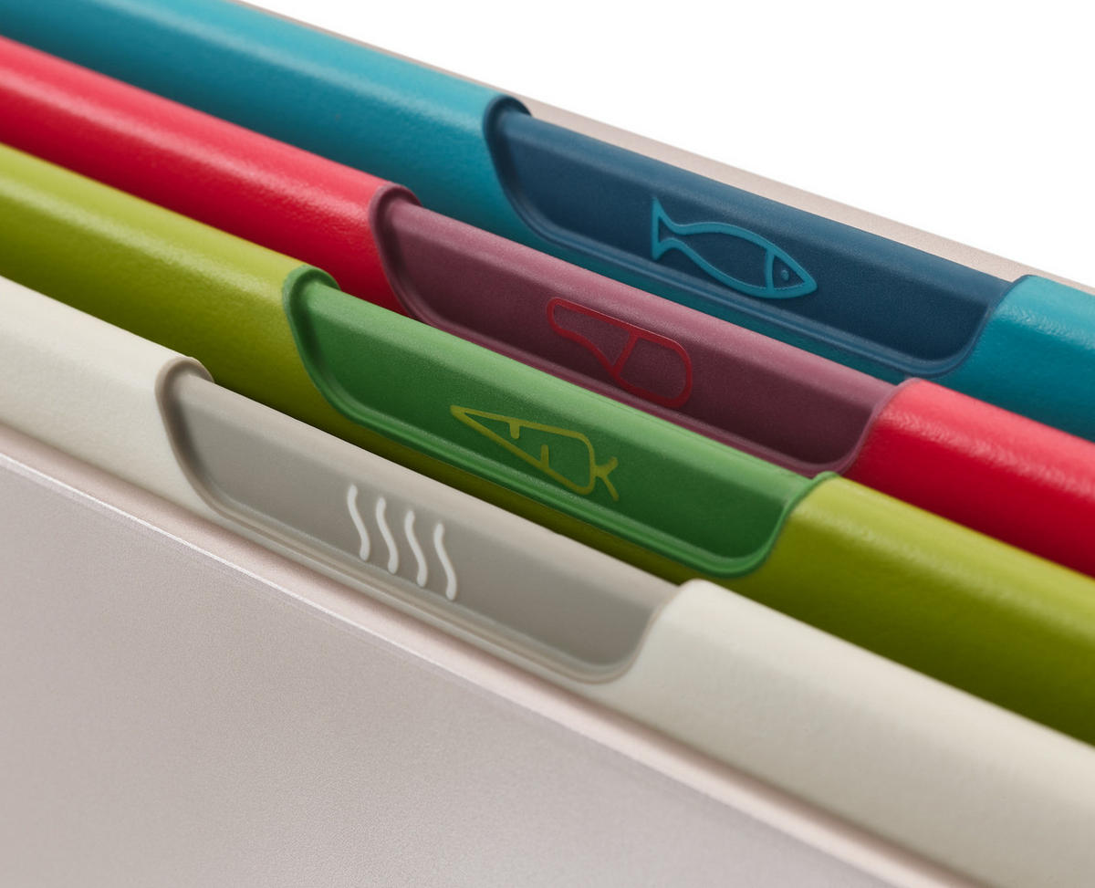 SCHNEIDEBRETT Folio Icon - Multicolor, Holz (20/53cm) - Joseph Joseph 