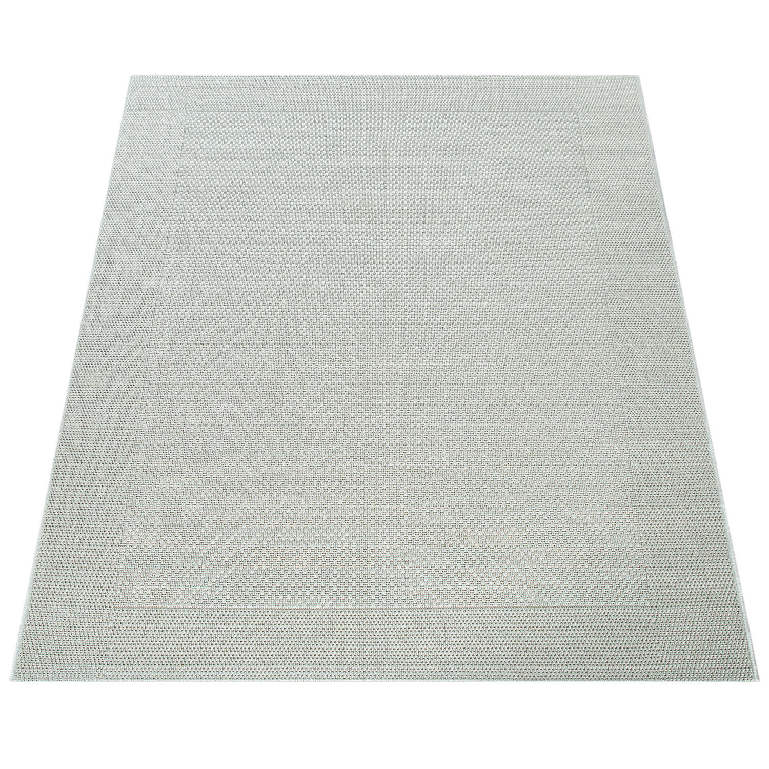 OUTDOORTEPPICH 120/170 cm Waregem 621 - Weiß, Textil (120/170cm) - Paco Home