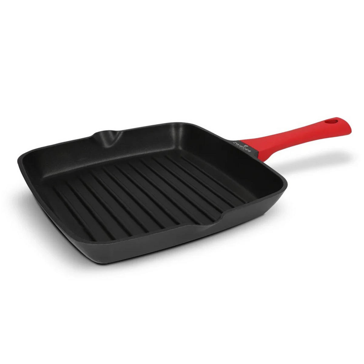 GRILLPFANNE Obsidian Schwarz 50.5/29/5 cm Metall - Schwarz, Metall (29cm) - Mondex