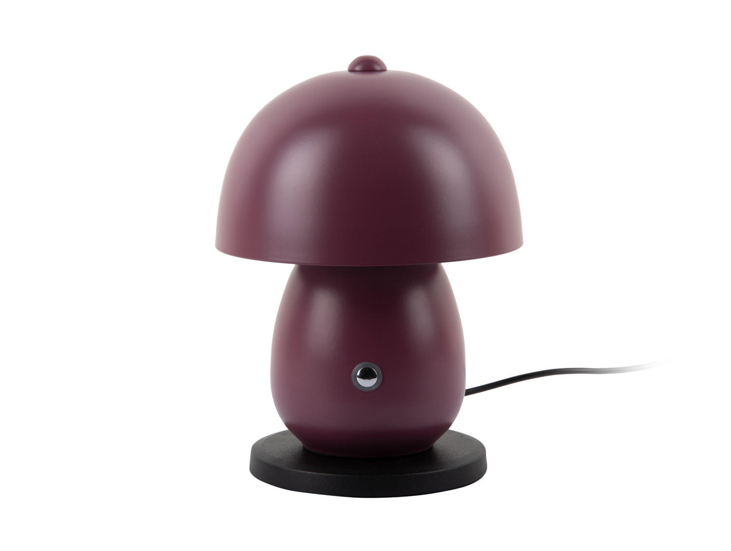 TISCHLAMPE Mono LED 14/14/18 cm - Lila, Metall (14/14/18cm) - Leitmotiv