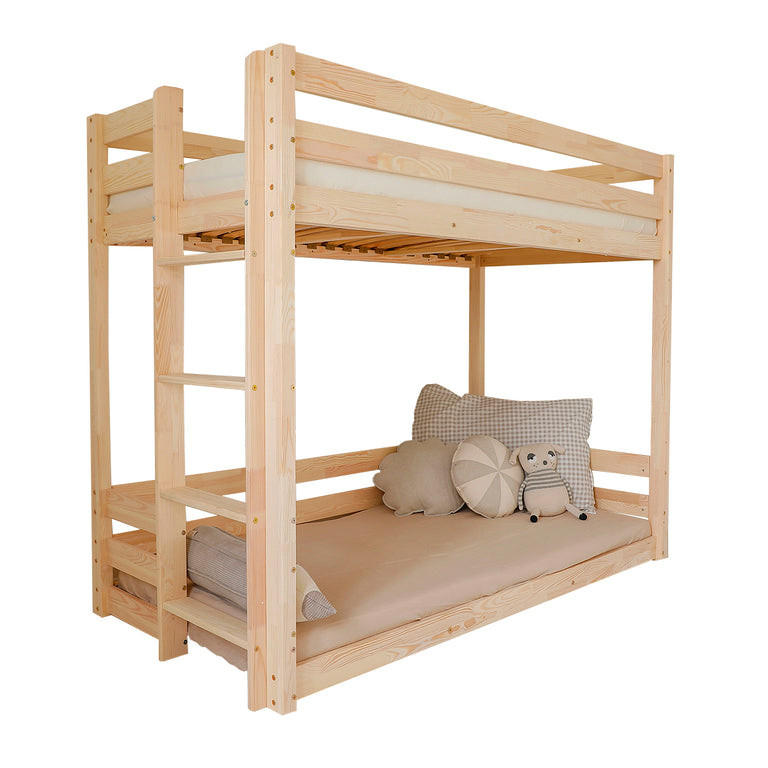 Petits-meubles Etagenbett Braun 90x190 cm