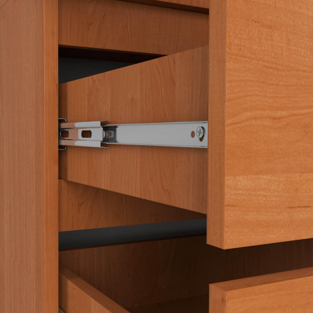 KLEIDERSCHRANK Erlefarben 234/90/51 - Erlefarben, Holzwerkstoff (90/234/51cm) - RAUMHIRSCH FURNITURE