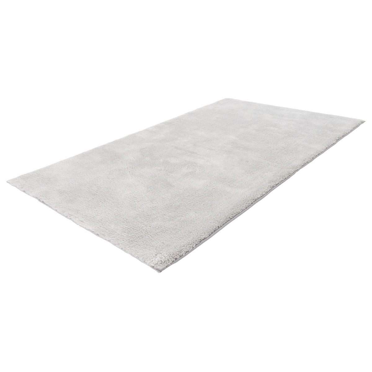 BADTEPPICH Waschbar Pure 500 Grau 40x60 cm - Grau, Textil (40/60cm) - carpet city