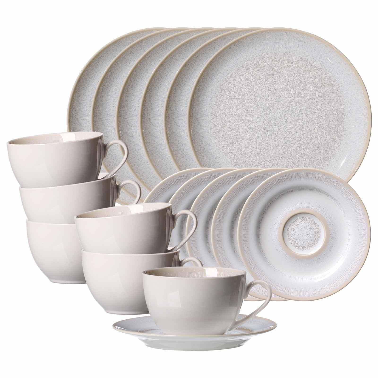 KAFFEESERVICE Laredo beige 18er Set - Beige, Keramik (1/1/1cm) - Ritzenhoff Breker