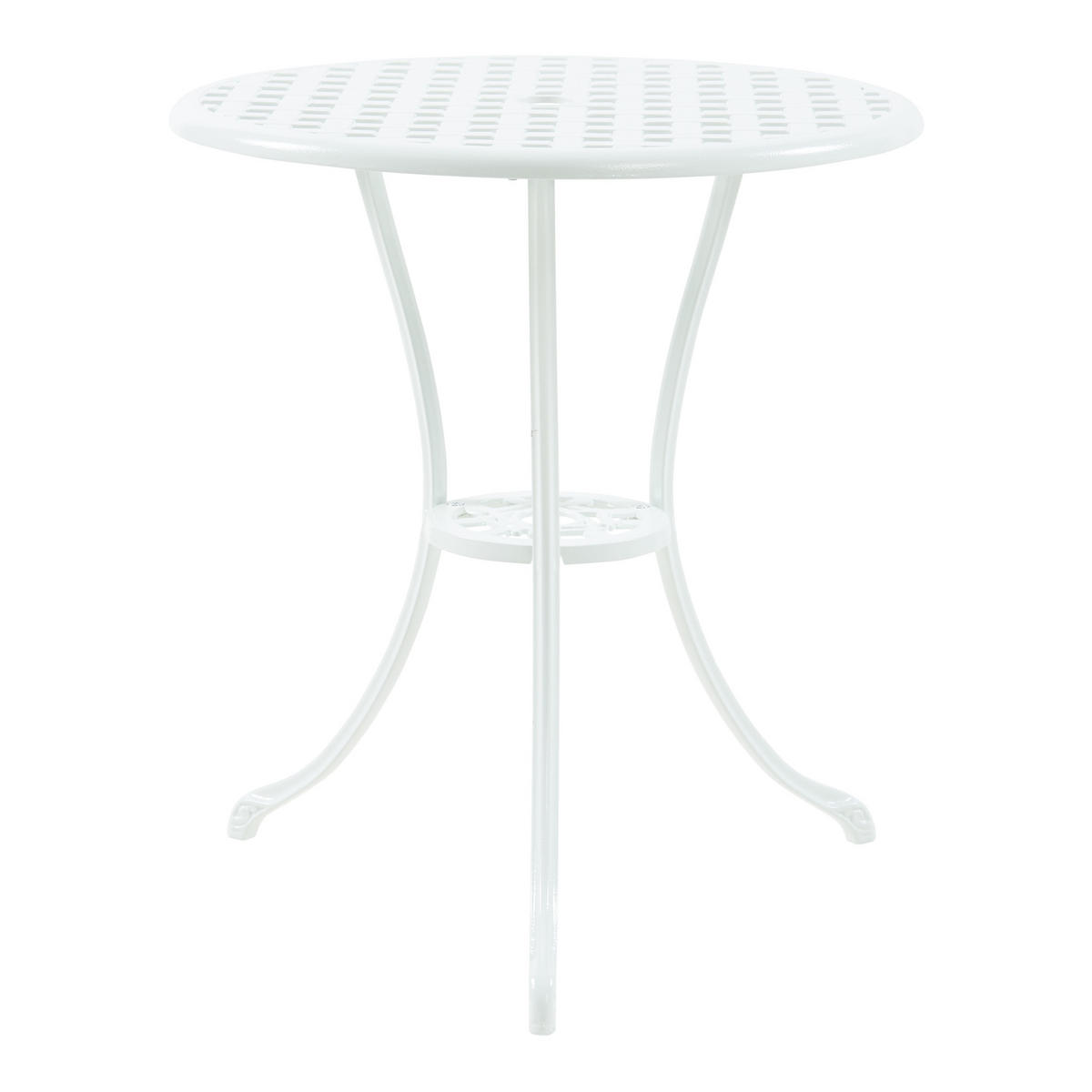 BISTRO-SET 3 TLG. Vena - Weiß, Metall - casa.pro