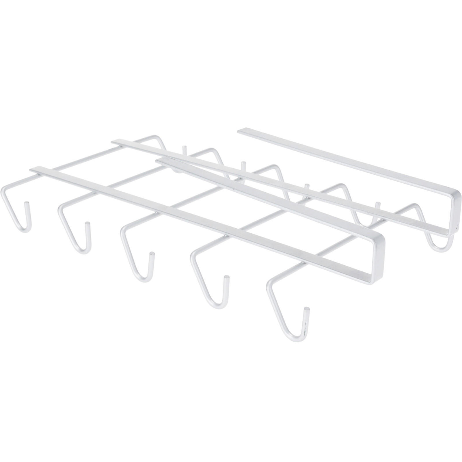 TASSENHALTER für 10 Tassen 28,5/15,4/6 cm - Grau, Metall (15.5/6/28.5cm)