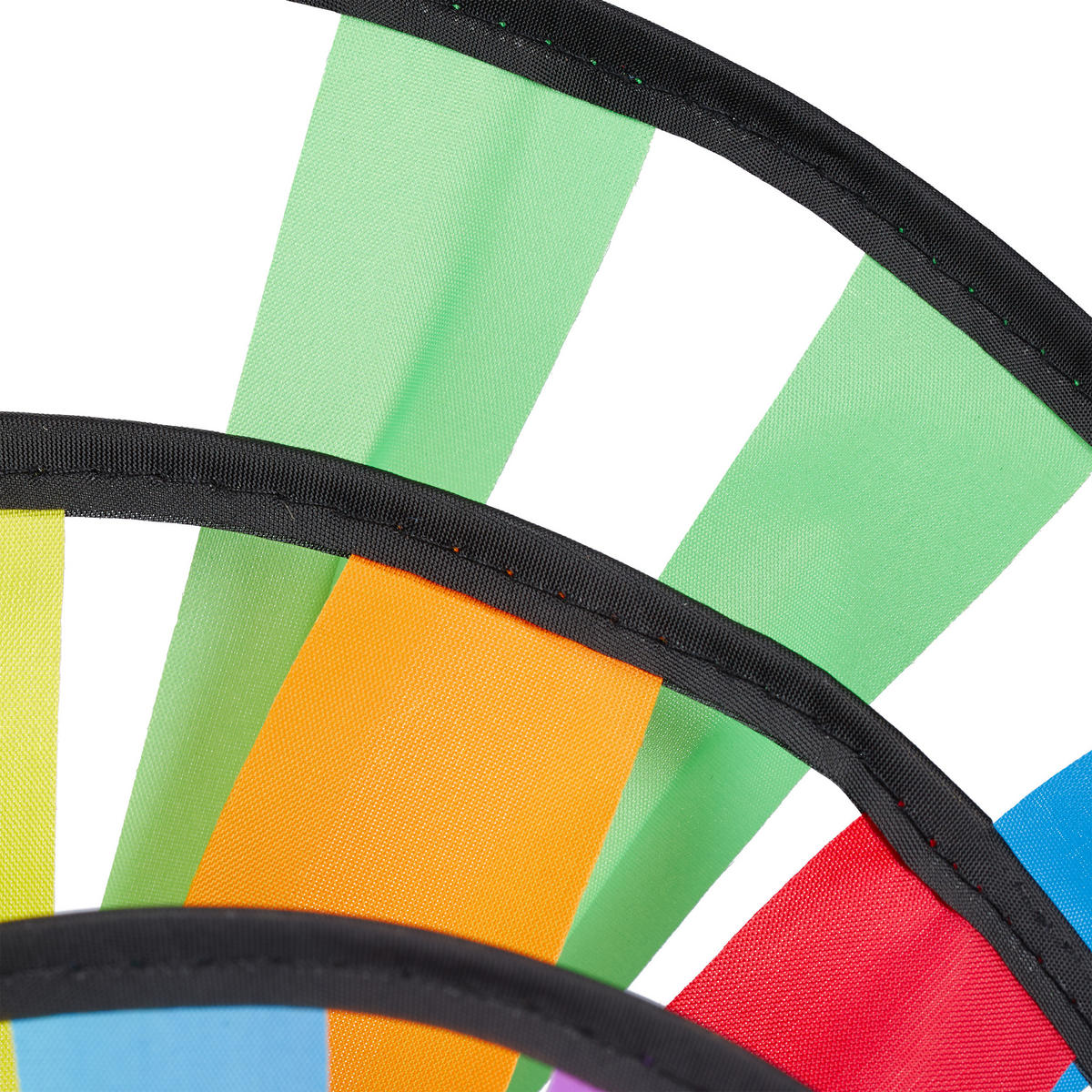 WINDRAD - Multicolor, Kunststoff/Textil (35.5/73.5/15cm) - Relaxdays