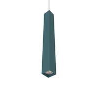 HÄNGELEUCHTE Cube H60 - Blau, Metall (6/6/60cm) - Lumicom
