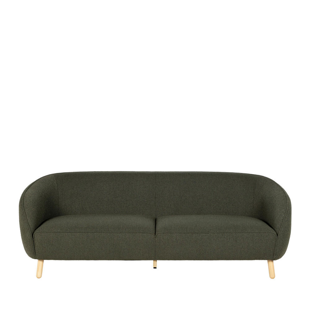 DREISITZER-SOFA aus Boucle-Stoff - Sinclair - Grün - Grün, Textil (223/77/87cm) - Drawer