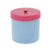 AUFBEWAHRUNGSBOX Double Funky Blau 10/10/12 cm - Hellblau, Metall (10/12/10cm) - Present Time