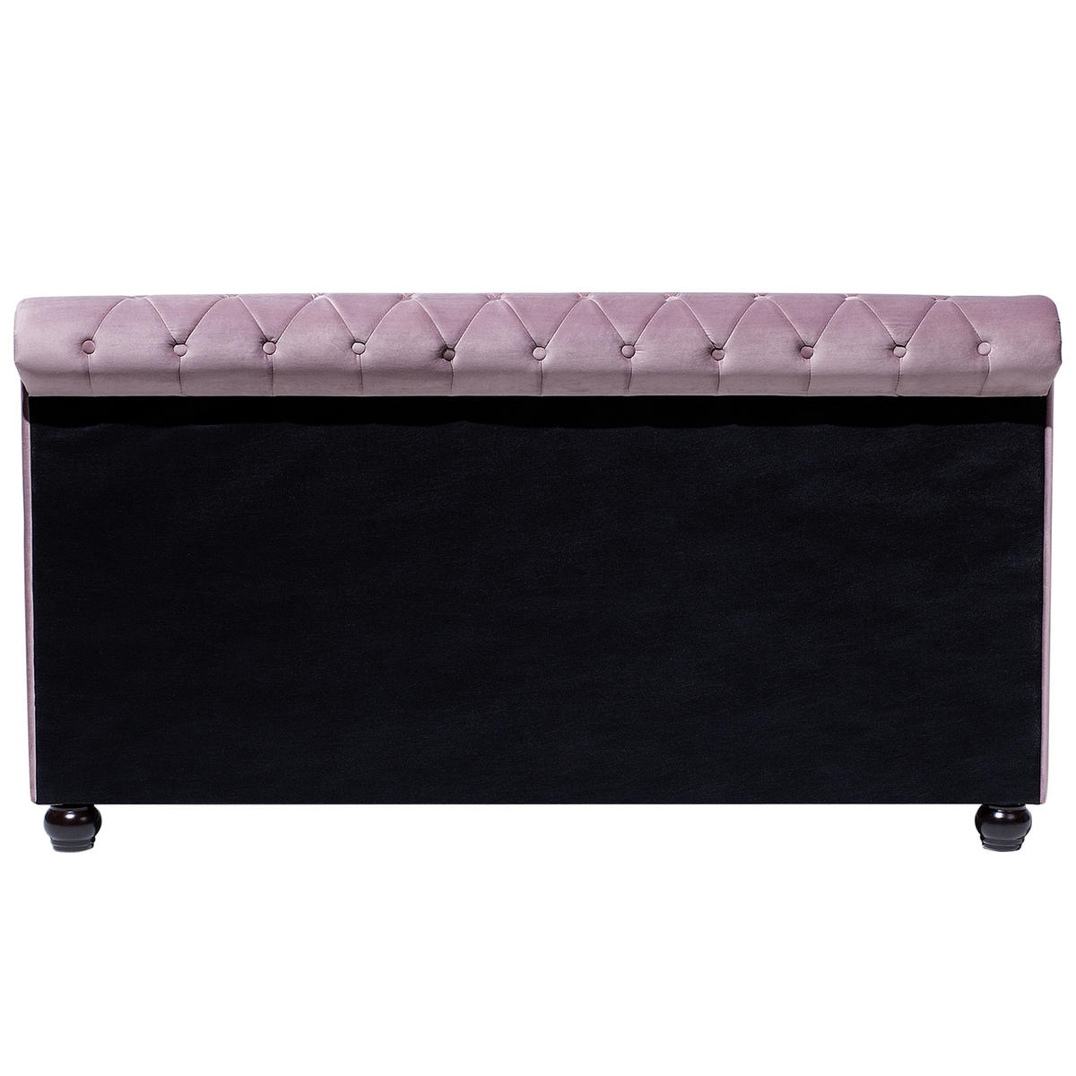 POLSTERBETT 180/200cm Rosa Avallon - Pink, Textil (180/200cm) - Beliani