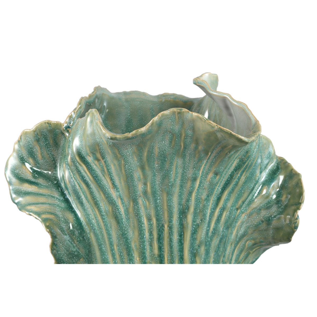 TOPF Swing Grün 37.5/36/51cm - Grün, Keramik (51cm) - PTMD Collection