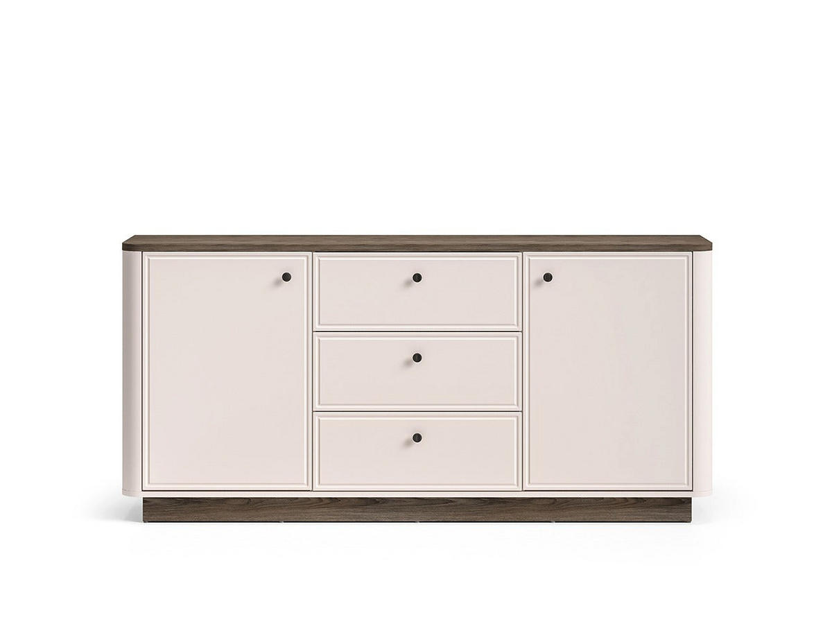 KOMMODE – 138 cm – Vilavio – Kaschmir / Eichefarben - Kaschmir/Eichefarben, Holzwerkstoff (138/85/40cm) - hi-markt