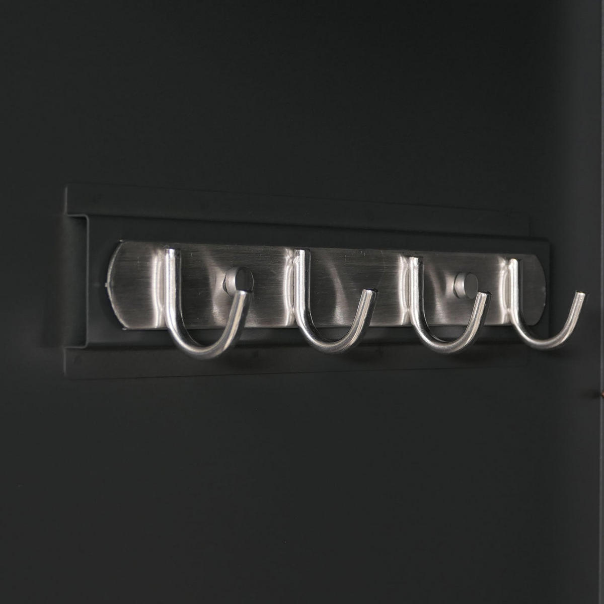 FAHRRADGARAGE 2er 213x158x125cm Anthrazit - Anthrazit, Metall (158/213/125cm) - PROREGAL