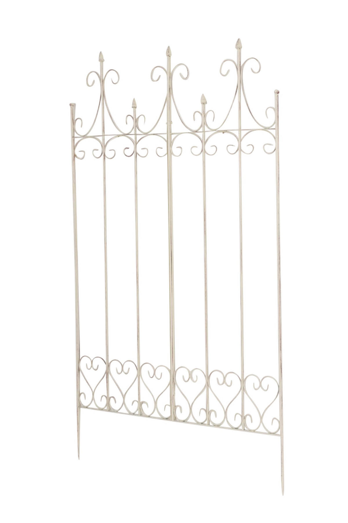 RANKGITTER Fliehs antik-creme - Naturfarben, Metall (100/150/2cm) - TPFLiving