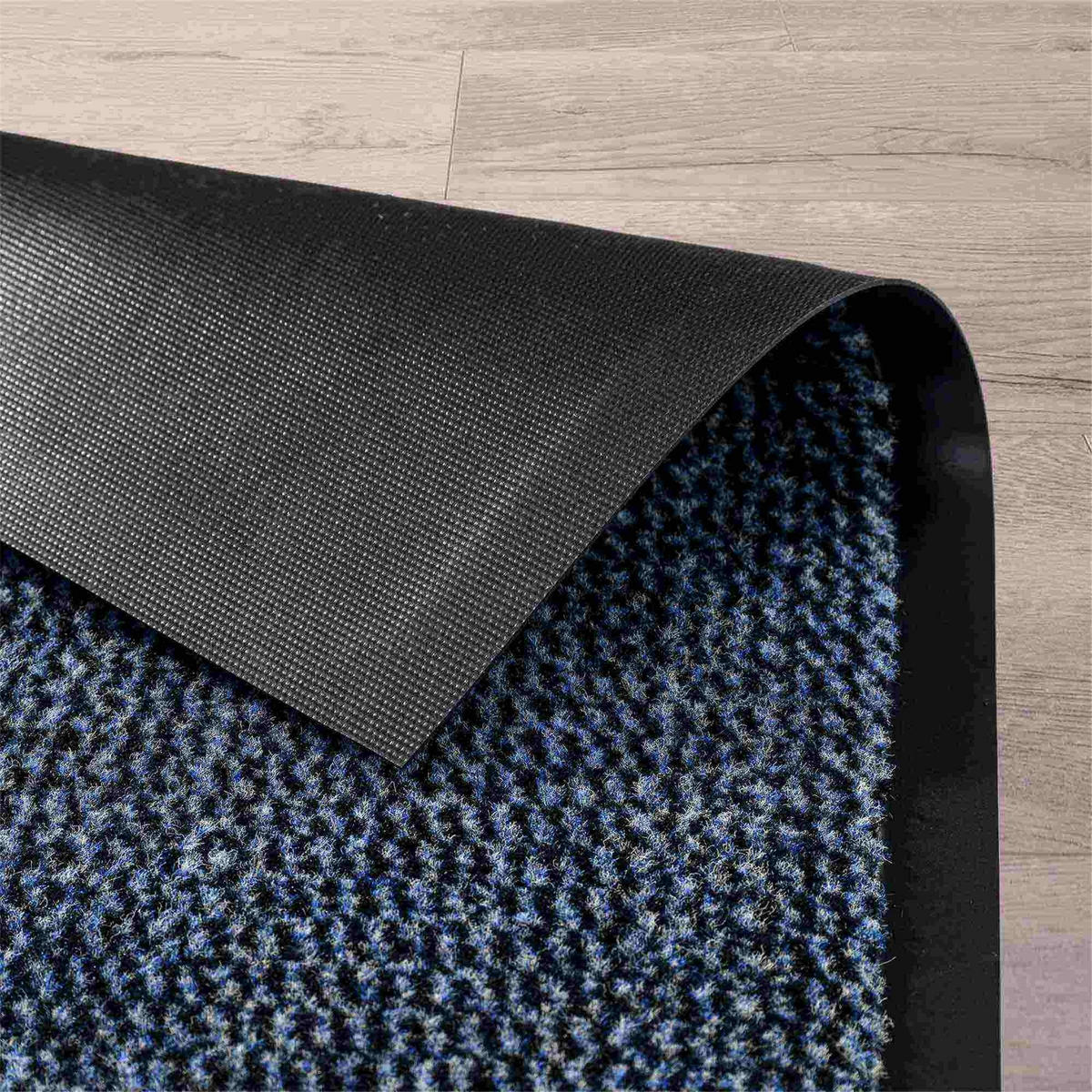 SAUBERLAUFMATTE SAPHIR - Blau, Textil (90/150cm) - Astra
