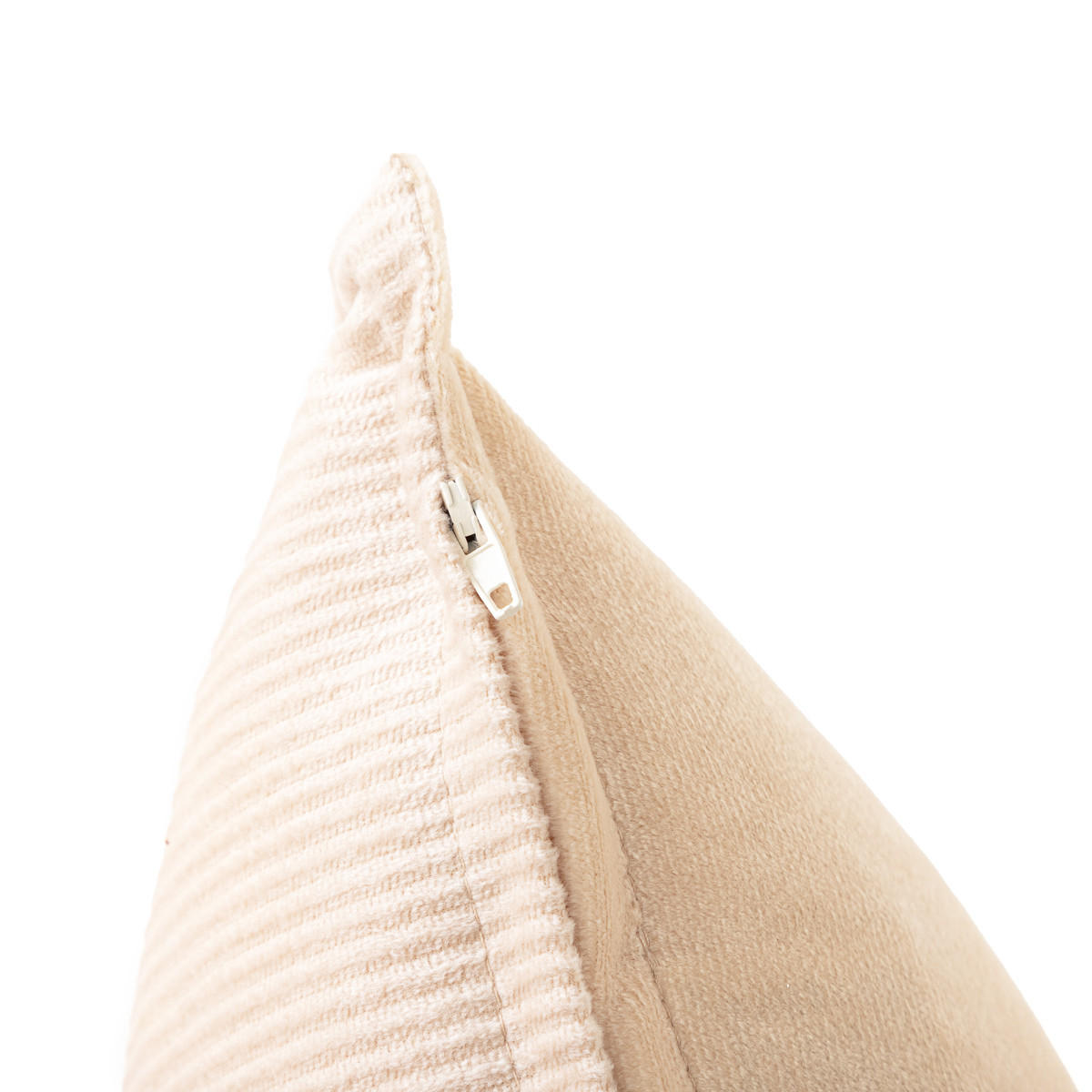 KOPFKISSENBEZUG Nantu beige 45/45 cm - Beige, Textil (45/45cm) - Homla