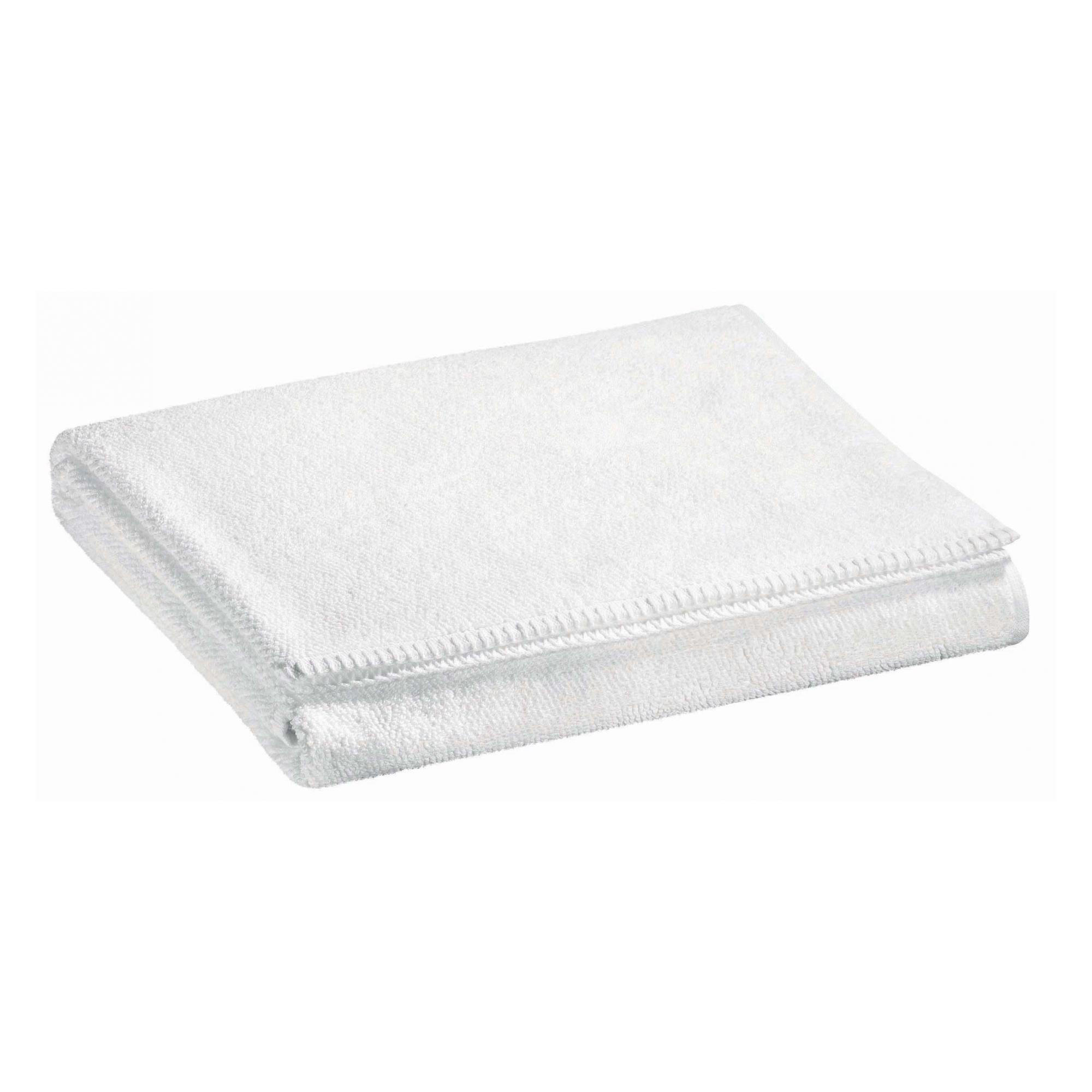 HANDTUCH Bora weiß 50 x 100 cm - Weiß, Textil (50/100cm) - Vivaraise